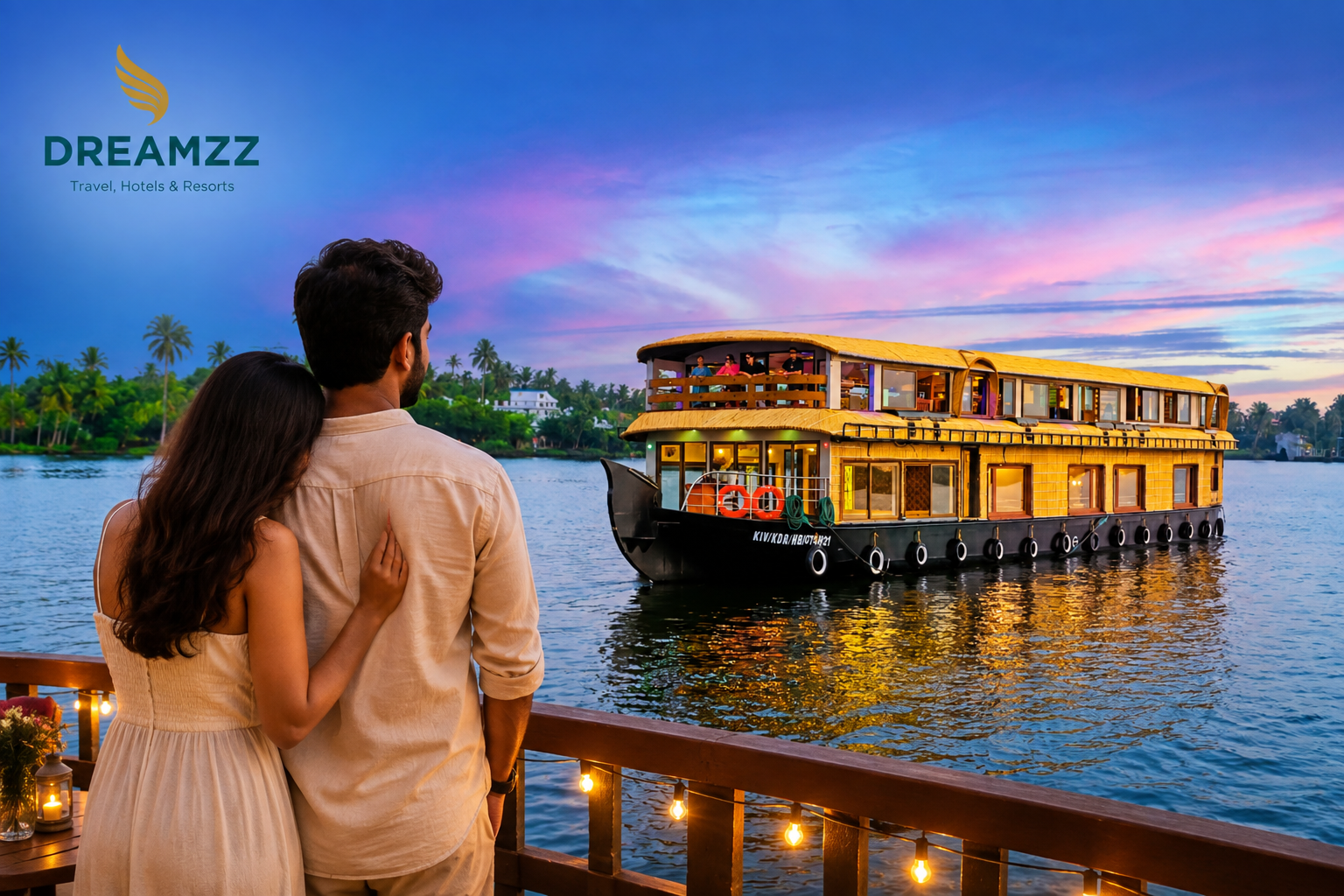 Alleppey Couple Escape — Alleppey tour package