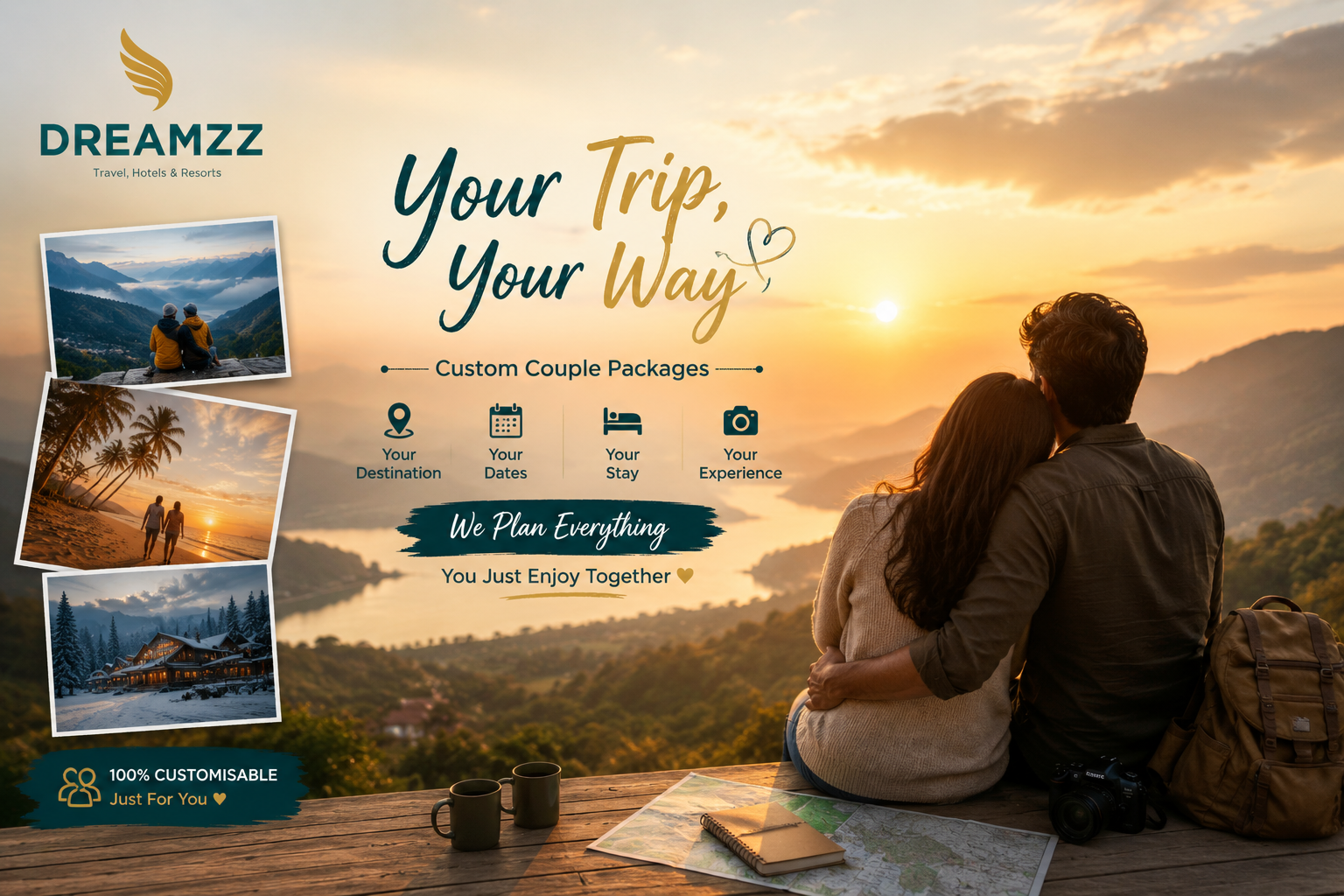 Custom Couple Escape — Your Choice tour package